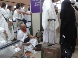 Antrian Imigrasi Bandara Jeddah