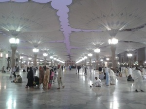 Halaman Masjid Nabawi
