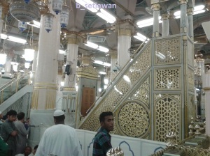 Mimbar Masjid Nabawi